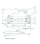 Schematic Diagram of PL/NW Series Sight Glasses with Light