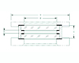 Schematic Diagram of Double Window Sight Glasses