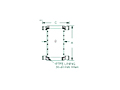 Schematic Diagram of LIF Series PTFE Lined Sight Flow Indicators